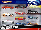 Mattel: Hot Wheels - Confezione 10 Veicoli
