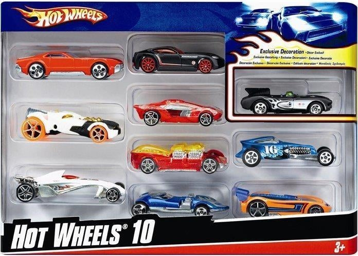 Mattel: Hot Wheels - Confezione 10 Veicoli