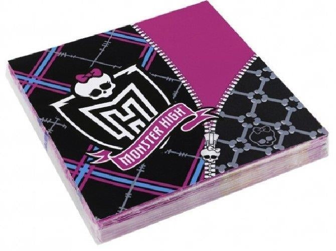Monster High - 20 Tovaglioli Di Carta