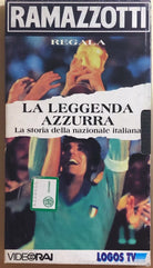 Ramazzotti regala La leggenda azzurra VHS di Logos Tv, 1995, Videorai