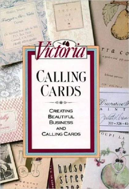 Victoria Calling Cards -  Alice Wong,  1992 -Hearst Book International - C