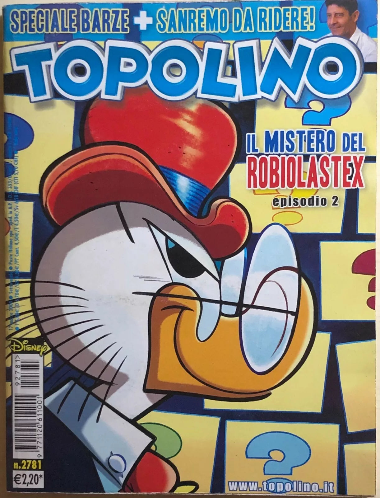 Topolino 2781 di Disney, 2009, Panini