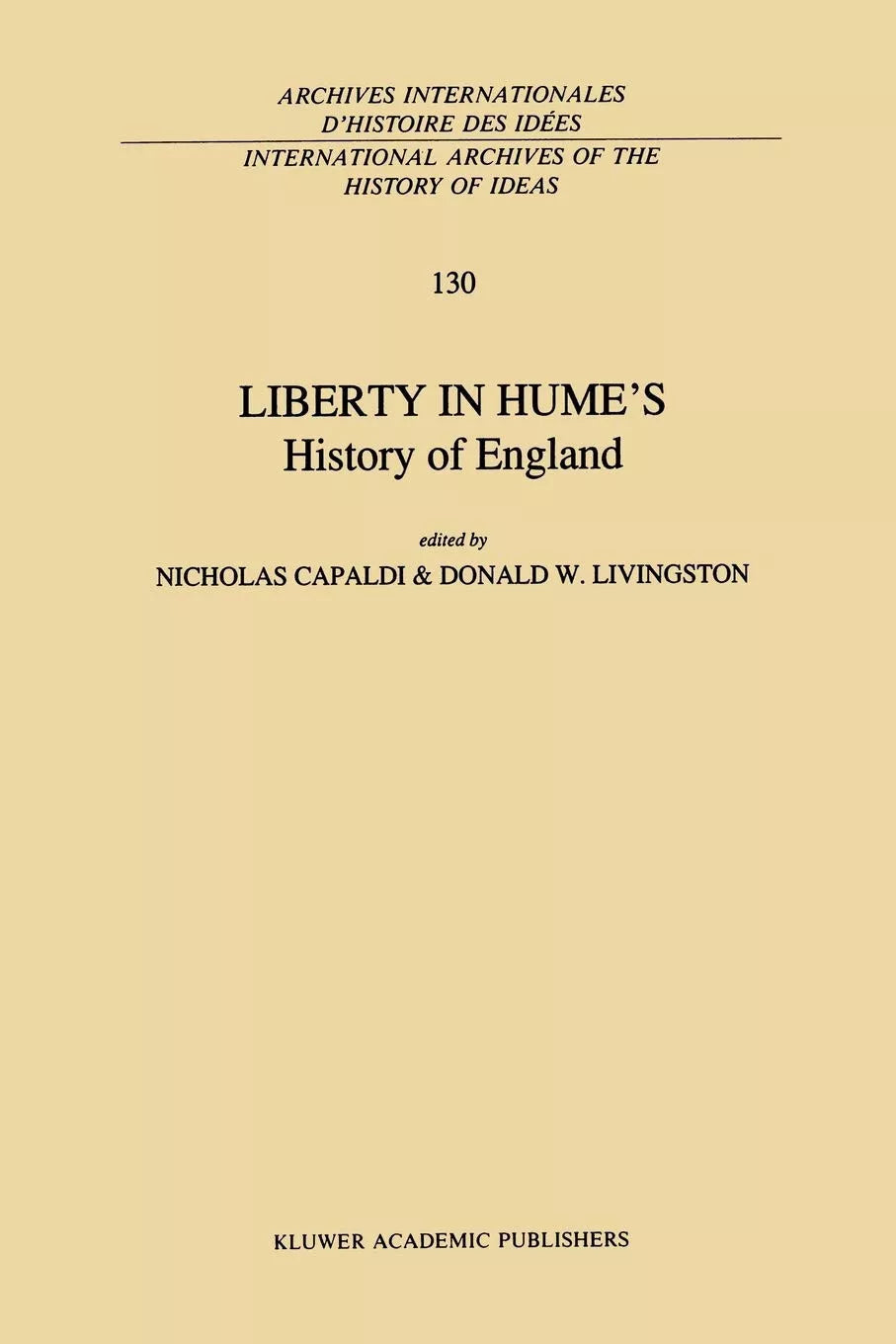 Liberty in Hume s History of England