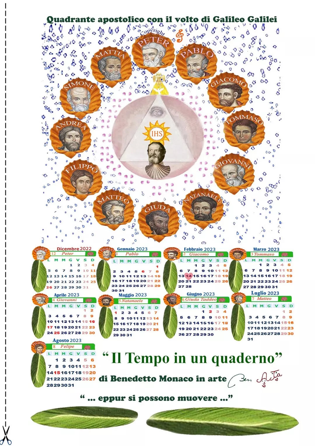 2016 Il Tempo in un quaderno di Benedetto Monaco, 2016, Youcanprint