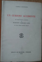 Un curioso accidente - Goldoni - Le Monnier,1963 - R
