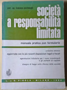 Società a responsabilità limitata - F. Martinenghi - 1969, L. Di G. Pirola - L 