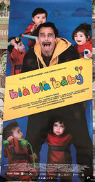Poster locandina Bla bla baby 33x70 cm ORIGINALE da cinema 2022 di Fausto Brizzi