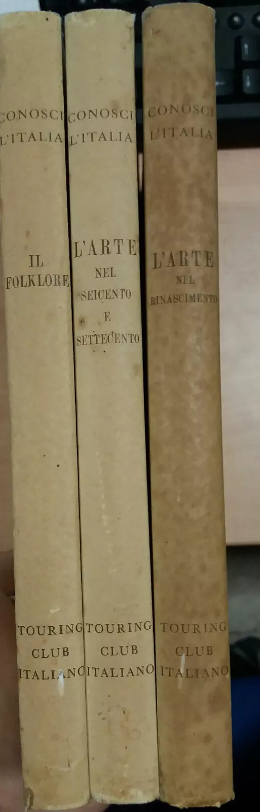 CONOSCI L'ITALIA VOL. V/X/XI - AA.VV - TCI - 1962/66/67- M