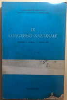 IX Congresso Nazionale 31 marzo-2 aprile 1978 di Aa.vv., 1978, Associazione Na