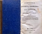 COMPENDIO DELLA STORIA ROMANA DEL DOTTOR GOLDSMITH Volume 1 (1856) Ca