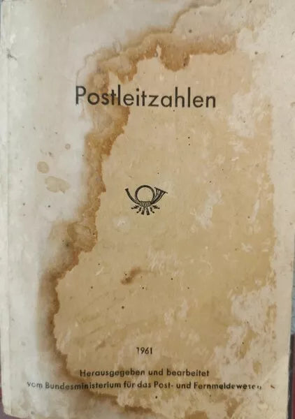 Postleitzahlen von Bundesministerium Fur Das Post, 1961 - ER