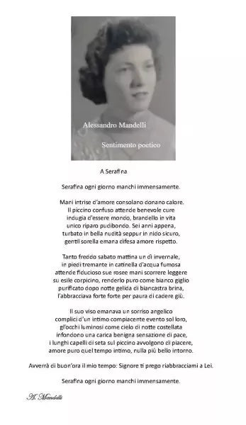Sentimento poetico di Alessandro Mandelli
