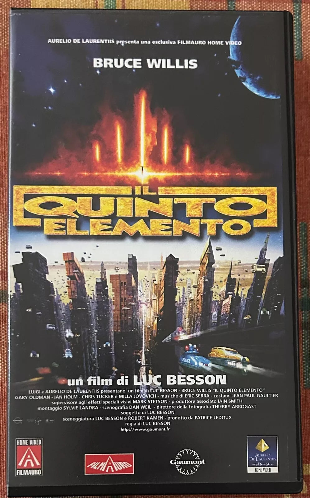 Il quinto elemento VHS di Luc Besson