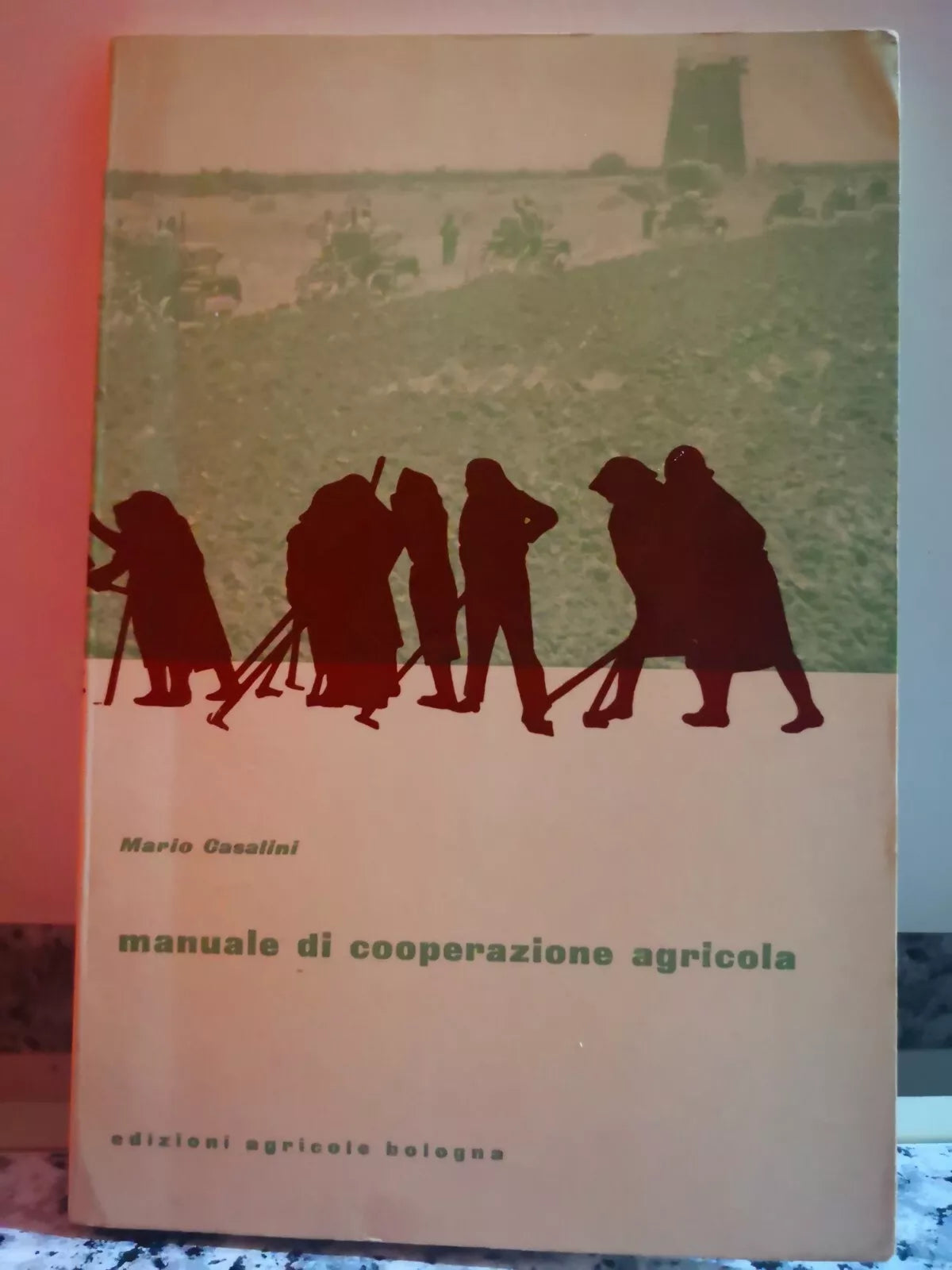 Manuale di cooperazione agricola di Mario Casalini, 1971, Edizioni Agricole-F
