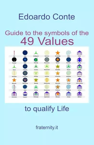 Guide to the symbols of the 49 values to qualify life di Edoardo Conte