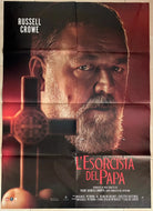 Poster locandina L esorcista del Papa 100x140 ORIGINALE da cinema Julius Avery