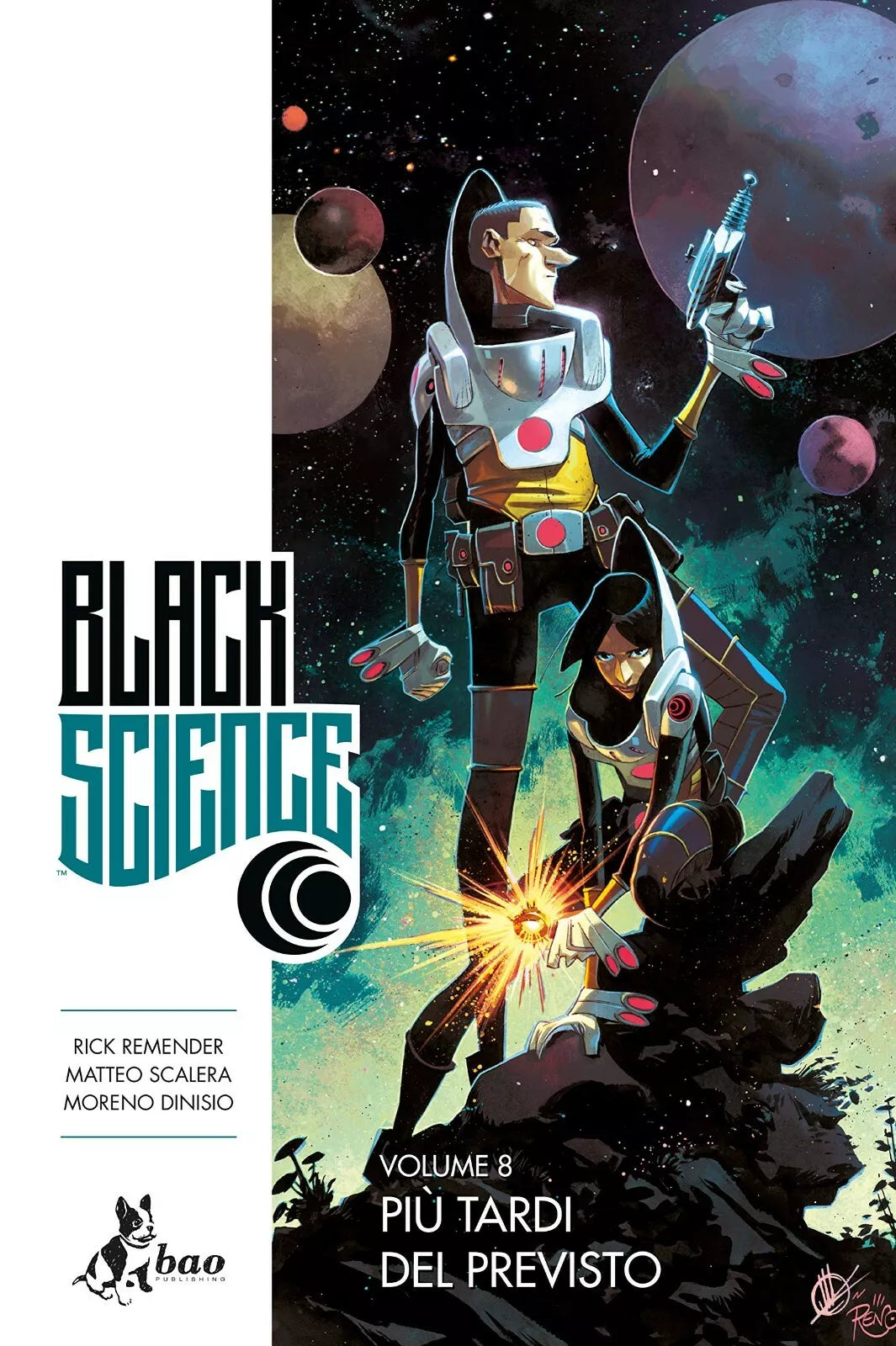 Black science di Rick Remender, Matteo Scalera, Moreno Dinisio, 2019, Bao Publ
