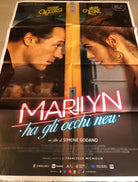 Poster locandina Marylin ha gli occhi neri 100x140 cm ORIGINALE da cinema 2021 d