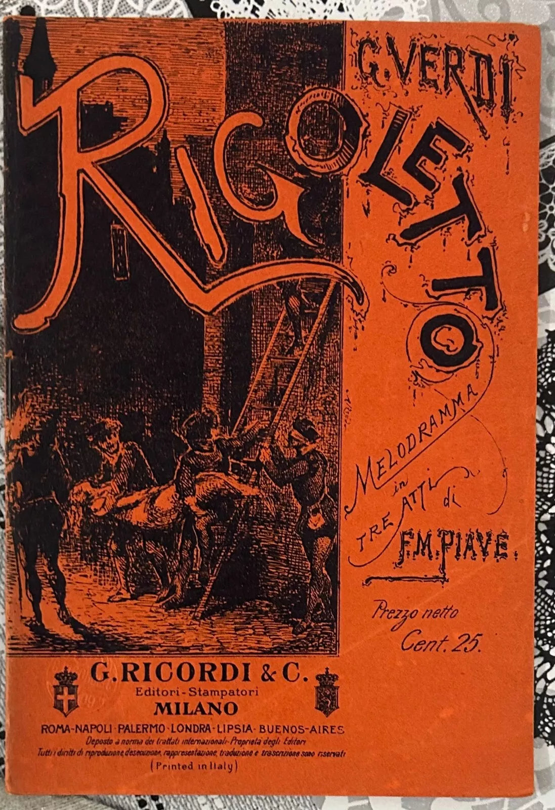 Rigoletto di Giuseppe Verdi di Francesco Maria Piave