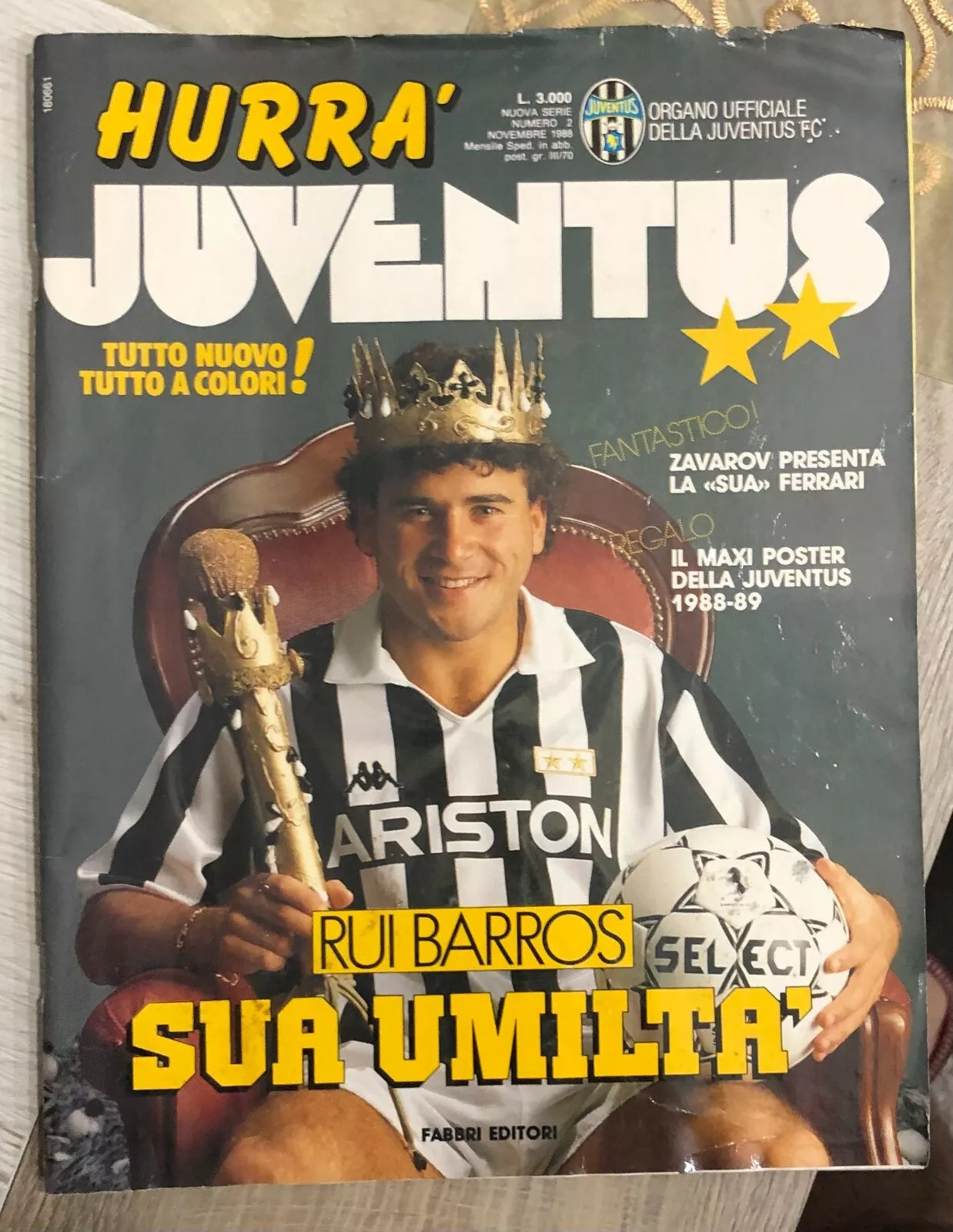 Hurr Juventus n 2 1988 di Juventus F c