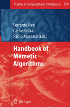 Handbook of Memetic Algorithms