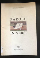 Parole in versi - Anisa Baba Bressan, Rebellato Editore - P