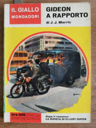 Gideon a rapporto - J.J. Marric - Mondadori - 1962 - AR
