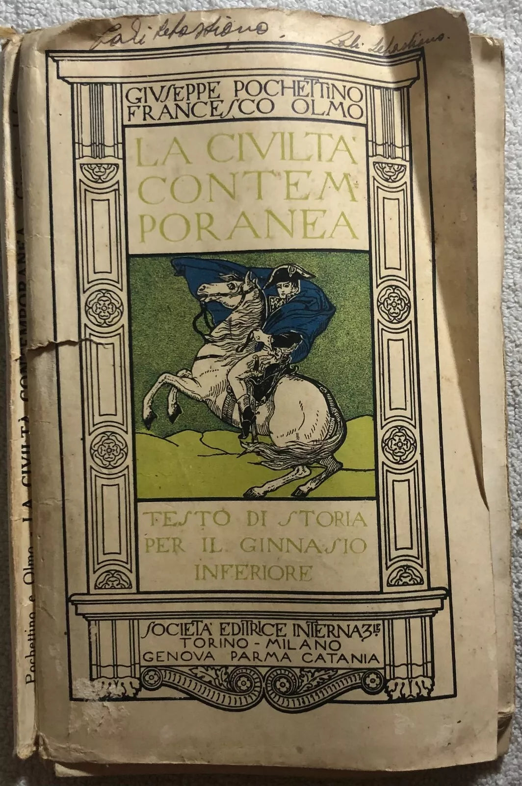 La civilta contemporanea di Giuseppe Pochettino, Francesco Olmo, 1931, Societa