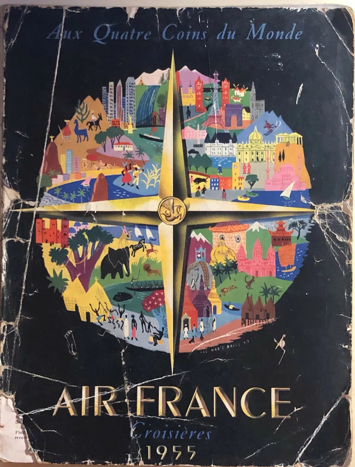 Air France croisieres 1955 di AA.VV., 1955, Air France