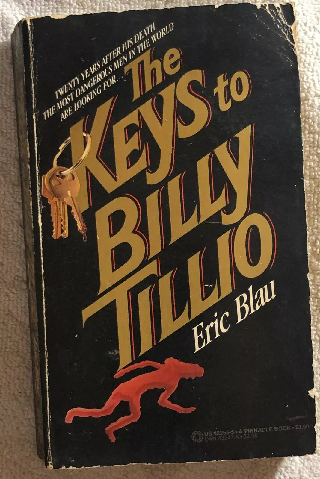 The Keys to Billy Tillio di Eric Blau, 1984, Pinnacle Books