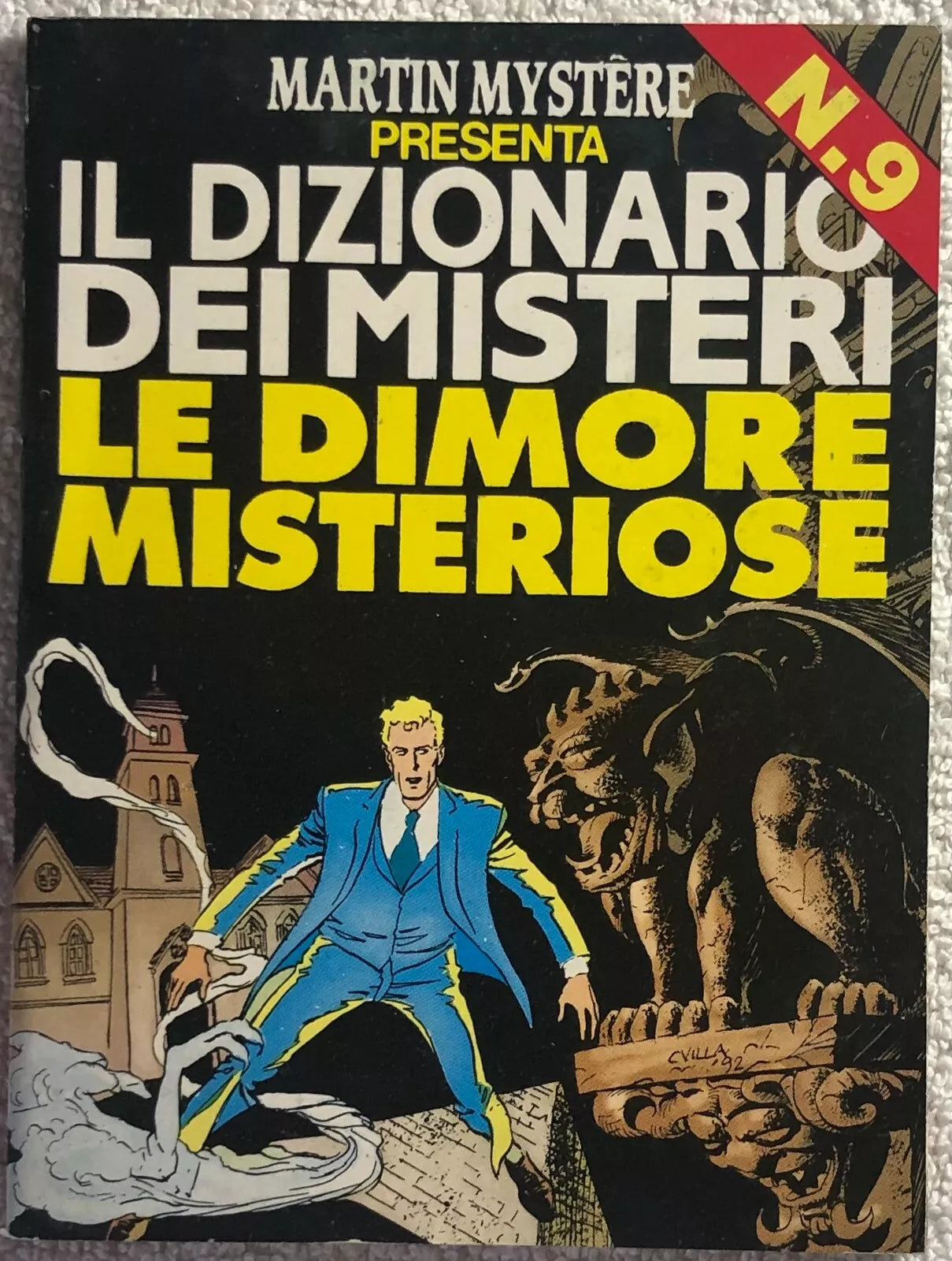 Il dizionario dei misteri n. 9 di Martin Mystere, 1992, Sergio Bonelli