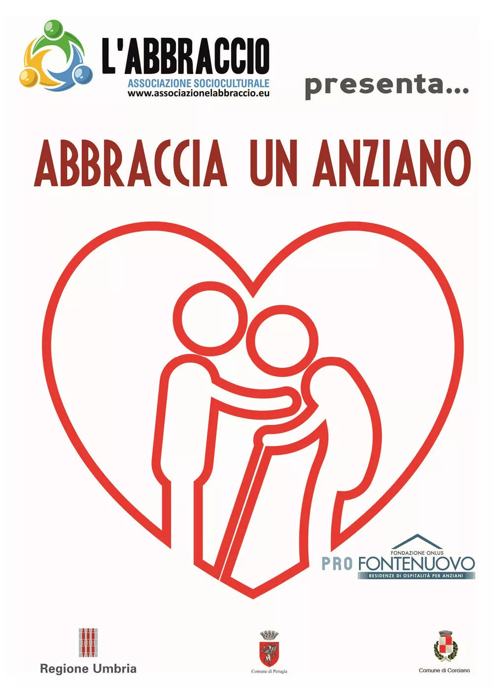 Abbraccia un anziano di Massimiliano Tortoioli, 2018, Youcanprint