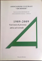 1989-2009: Vent’anni di presenza attiva ad Acireale (Galatea) Ca