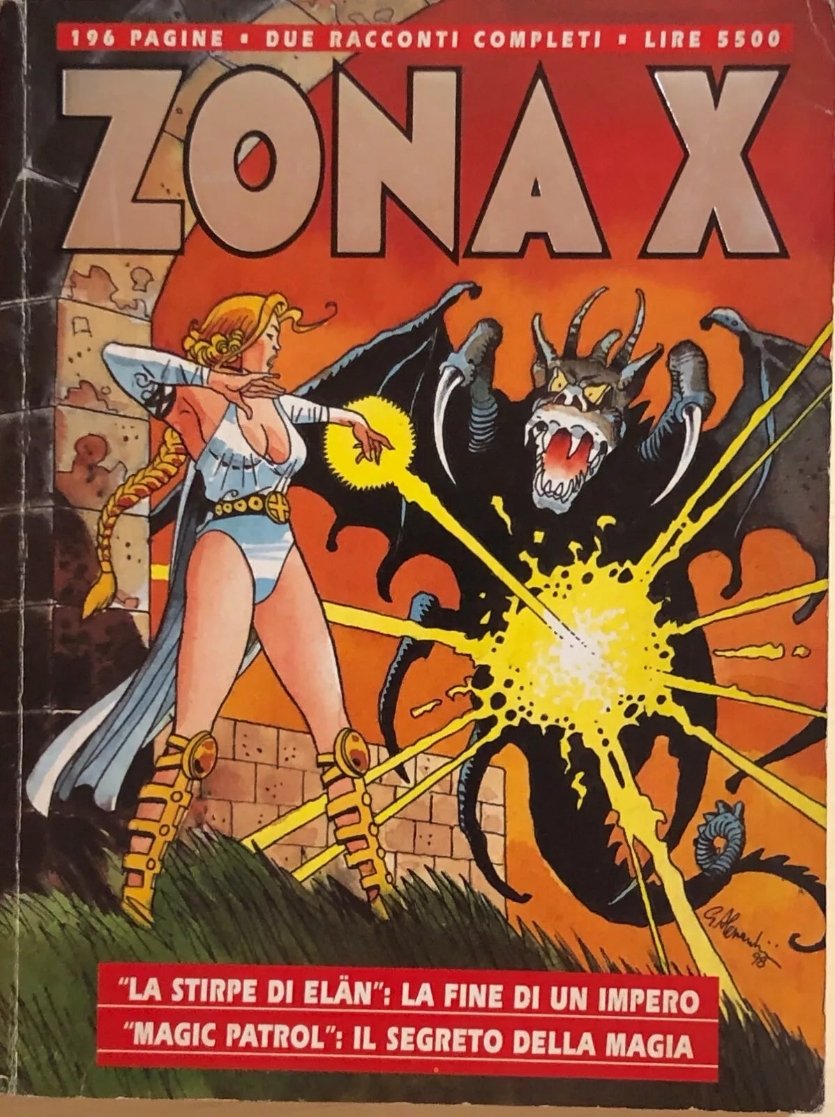 Zona X nr.38 di Aa.vv., 1998, Sergio Bonelli
