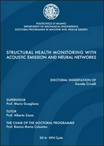 Structural health monitoring with acoustic emission and neural networks - ER