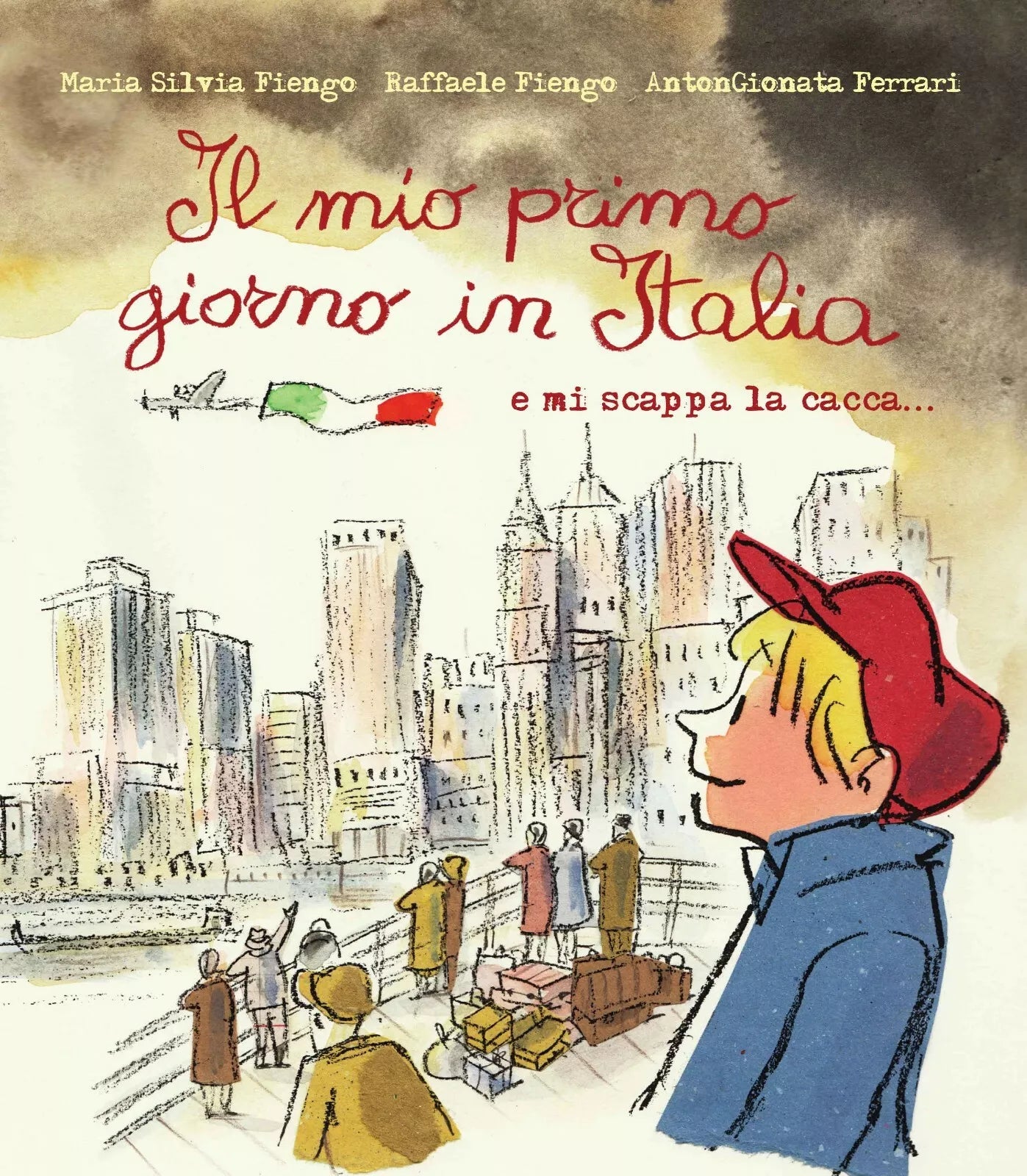 Il mio primo giorno in Italia e mi scappa la cacca… Aa Vv 2020, Lo Stampatello