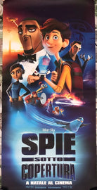 Poster locandina Spie sotto copertura 33x70 cm ORIGINALE da cinema 2019 di Nick