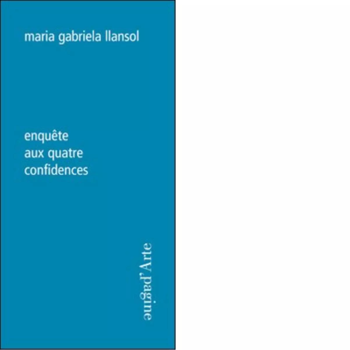 Enqu te aux quatre confidences di Maria Gabriela Llansol