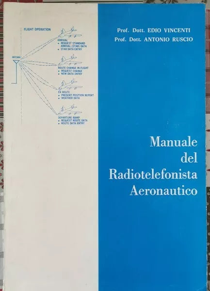 Manuale del radiotelefonista aeronautico di Edio Vincenti