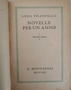Novelle Per un Anno, di Luigi Pirandello, 1933, A. Mondadori Editore - ER