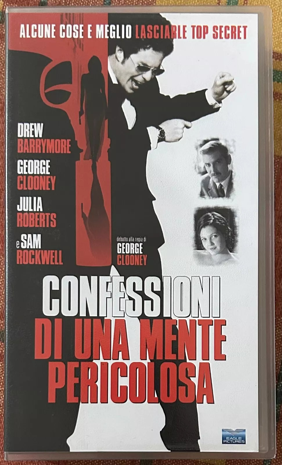 Confessioni di una mente pericolosa VHS di George Clooney