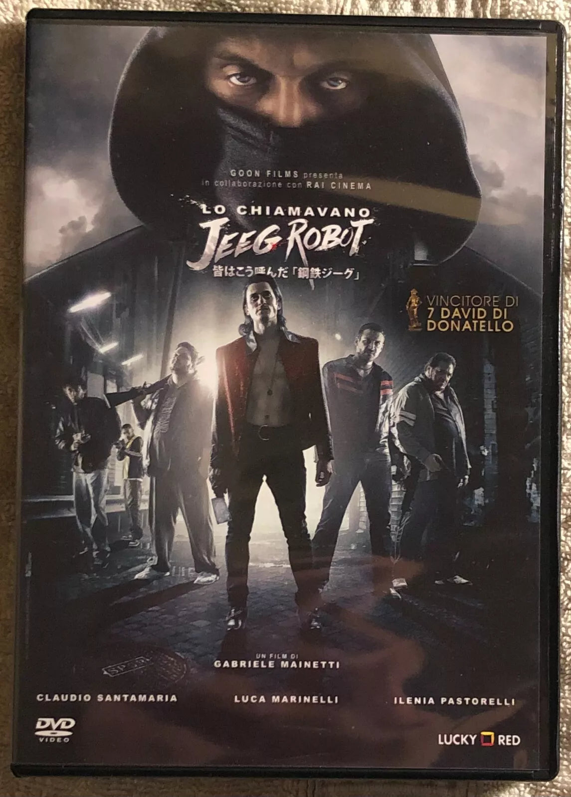 Lo chiamavano Jeeg Robot DVD di Gabriele Mainetti 2015 Lucky Red