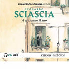 A CIASCUNO IL SUO LETTO DA FRANCESCO SCIANNA AUDIOLIBRO di Sciascia Leonardo