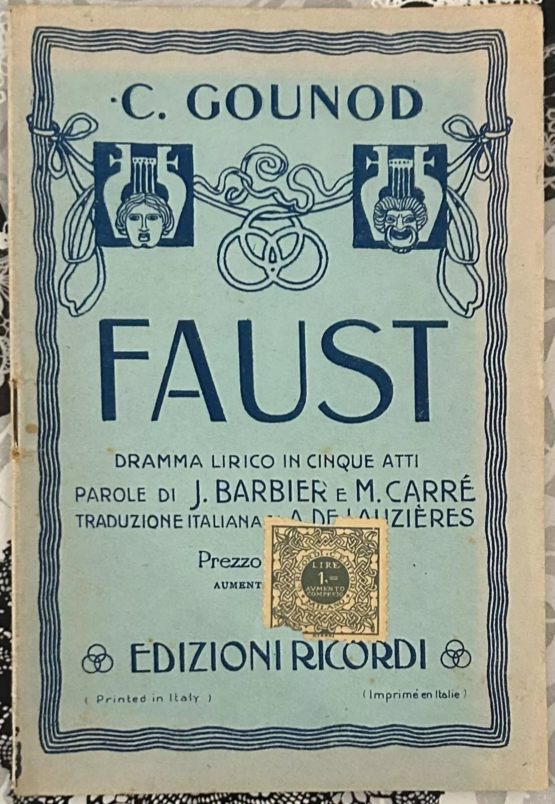 Faust di Charles Gounod di Jules Barbier