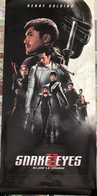 Poster locandina Snake Eyes 33x70 cm ORIGINALE da cinema 2021 di Robert Schwentk