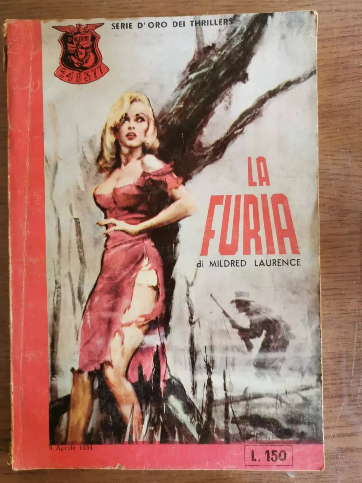 La furia - M. Laurence - Gold Metal Books - 1959 - AR