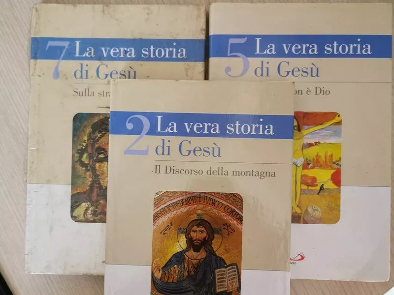 La vera storia di Gesu 3 volumi di San Paolo Edizioni, 2003, San Paolo - ER