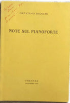 Note sul pianoforte di Graziano Bianchi, 1995, Firenze