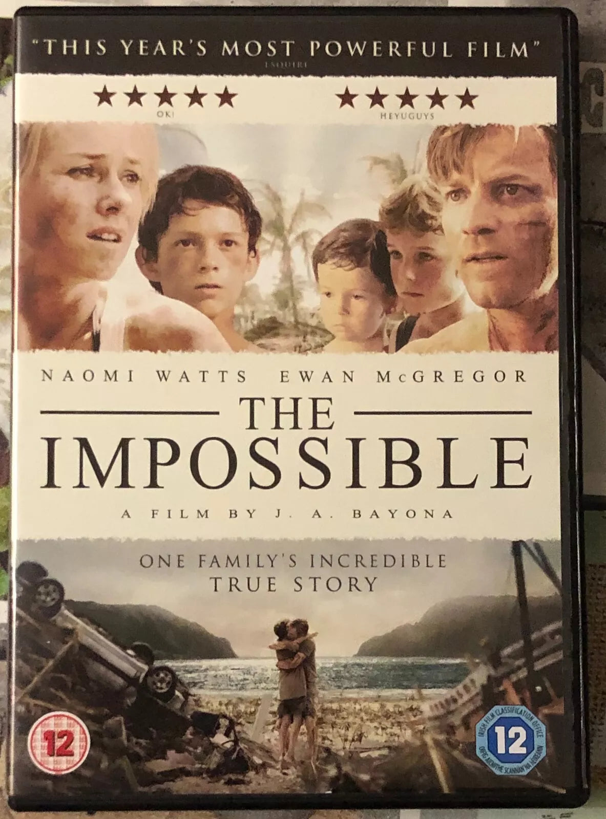 The Impossible DVD ENGLISH di J A Bayona