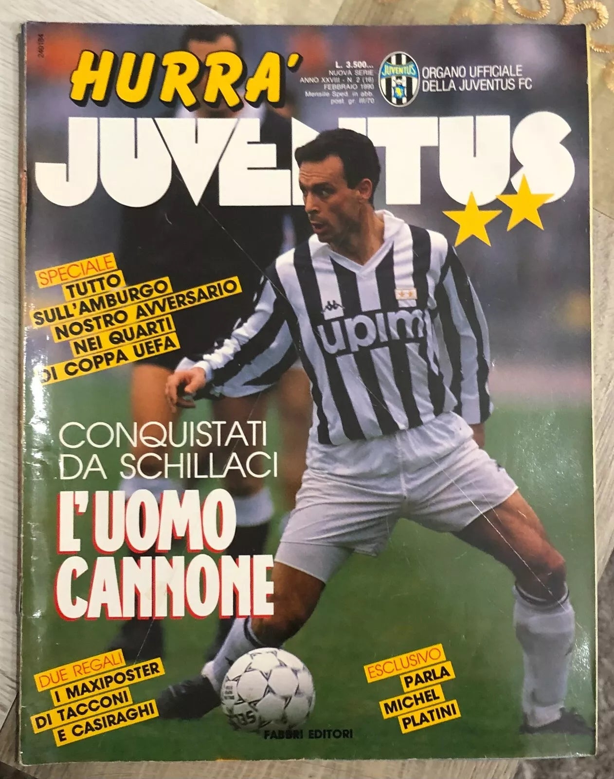 Hurr Juventus n 2 1990 Tot Schillaci